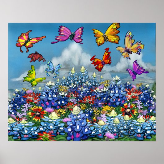 春の色 ポスター (正面)