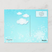 春の色 ポストカード (裏面)