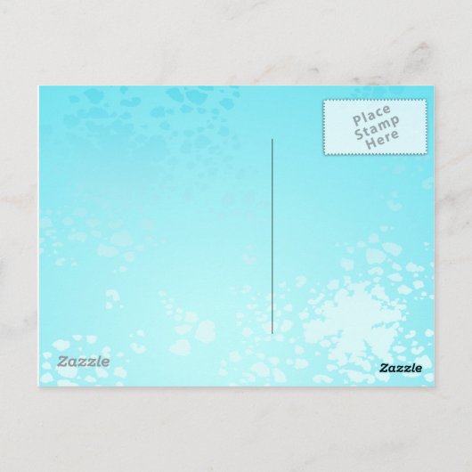 春の色 ポストカード (裏面)