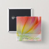 春の色 • 結婚式ボタン 缶バッジ (正面&裏面)