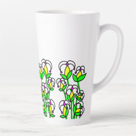 春の花お洒落41 カフェラテマグ