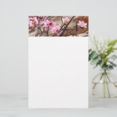 春の花がシオンロックに 便箋 (スタンド正面)