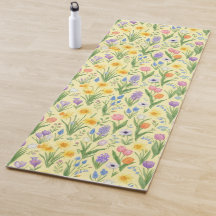 春の花が一斉に咲き乱れるパターン