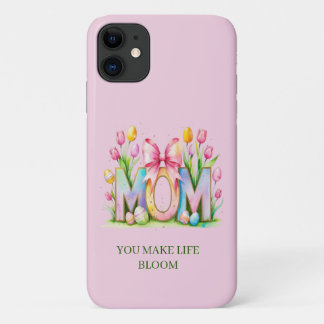 春の花とともに輝くママへ iPhone 11 ケース