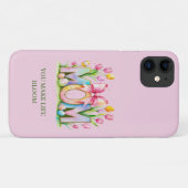 春の花とともに輝くママへ Case-Mate iPhoneケース (裏面(横))