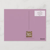 春の花とイエスポ感動的ストカード ポストカード (裏面)