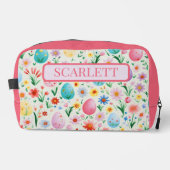 春の花とイースターエッグパーソナライズされた ドップキット (正面)