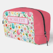 春の花とイースターエッグパーソナライズされた ドップキット (右コーナー)