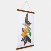 春の花とキンポウゲ 吊り下げ型タペストリー (傾斜あり)