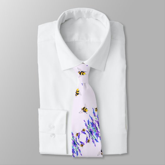 春の花とビーズネックタイ ネクタイ (タイ)