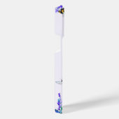 春の花とビー飛んでいるツ iPhoneケース (右側面)