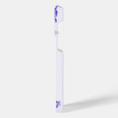 春の花とビー飛んでいるツ iPhoneケース (左側面)