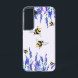 春の花とビー飛んでいるツ SAMSUNG GALAXY S22ケース<br><div class="desc">美しい春の花と飛んでいるハチ – スケッチ自然スイートハニービー – 選択/追加文字お気に入りの/色 – ギフトを作る – サイズ変更と移動または削除し、要素/画像を追加するカスタマイズツール！- MIGNEDによるスケッチとデザイン。1000以上のZazzle製品に私のデザインを転送することもできる。楽しむ - Be Happy :)</div>