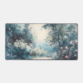 春の花と森 デスクマット (正面)