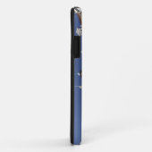 春の花と歴史的な鉄道駅、 Case-Mate iPhoneケース (裏面/右)