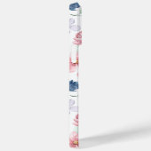 春の花と葉パターン Case-Mate iPhoneケース (裏面 / 右)