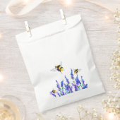 春の花と蜂に愛されたバッグ フェイバーバッグ (クリップ留めされた状態)