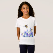春の花と蜂の子Tシャツ Tシャツ (正面フル)