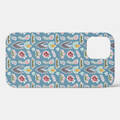 春の花とLadybugパターン Case-Mate iPhoneケース (裏面 (横))
