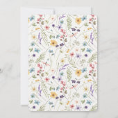 春の花のイースターエッグハント＆ブランチ 招待状 (裏面)