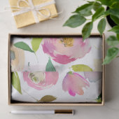 春の花のカラフルなハッピーなマルチユース 薄葉紙 (ギフト)