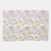春の花のキッチンタオル キッチンタオル (横)