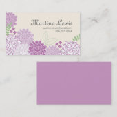 春の花のテレホンカード コーリングカード (正面/裏面)