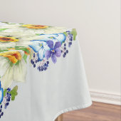 春の花のハッピーイースター テーブルクロス (インサイチュ)