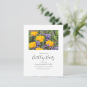 '春の花のフィールド' 招待状 (スタンド正面)