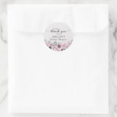 春の花のブライズシャワー | お礼の品 ラウンドシール (バッグ)