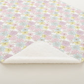 春の花のブランケット シェルパブランケット (3/4)