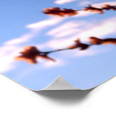 春の花のポスター – カスタマイズ ポスター (角)