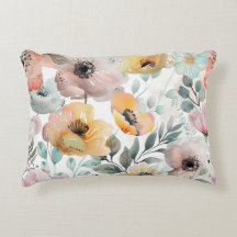 春の花のポピー野花の水色