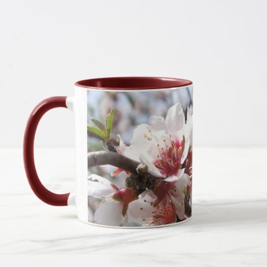 春の花のマグカップ マグカップ (左)