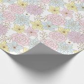 春の花のラッピングペーパー ラッピングペーパー (角)