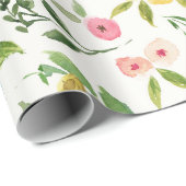 春の花の包装紙 ラッピングペーパー (ロールコーナー)