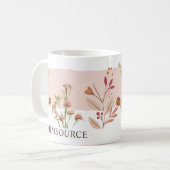 春の花の名茶 コーヒーマグカップ (正面左)