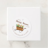 春の花の手推し車の庭の贈り物タグ フェイバータグ (インサイチュ)