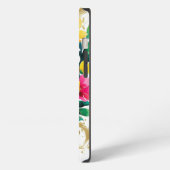 春の花の皮肉な引用 iPhoneケース (左側面)