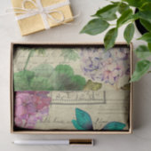 春の花の蝶のエフェメラ 薄葉紙 (ギフト)