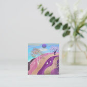 春の花の風景 エンクロージャーカード (スタンド正面)