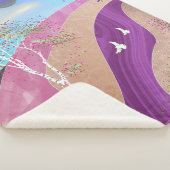 春の花の風景 シェルパブランケット (3/4)