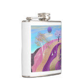 春の花の風景 フラスク (右)