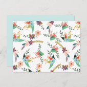 春の花はがき ポストカード (正面/裏面)