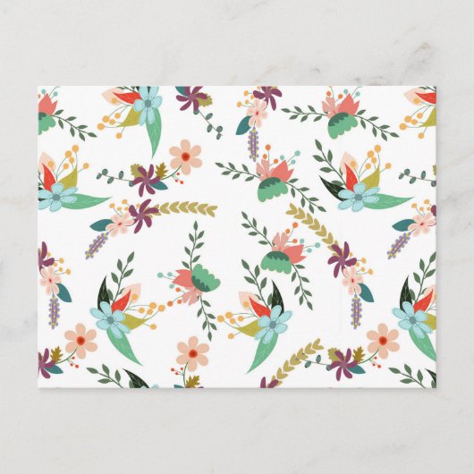 春の花はがき ポストカード (正面)