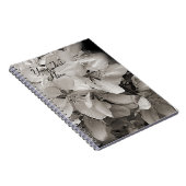 春の花は白と黒 ノートブック (右側)