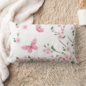 春の花まくら ランバークッション (ブランケット)
