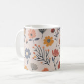 春の花アネモネス コーヒーマグカップ (正面左)