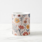 春の花アネモネス コーヒーマグカップ (中央)
