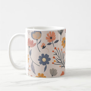 春の花アネモネス コーヒーマグカップ